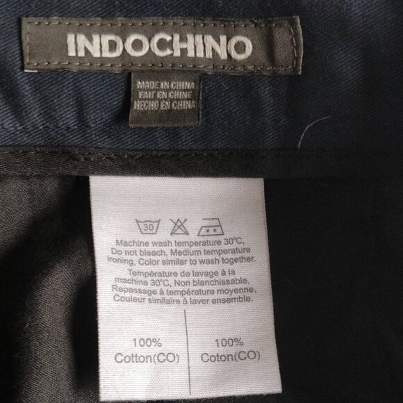 Navy Houndslow Chinos by Indochino - Picture 3 of 4